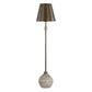 Jaycee - Dark Travertine Buffet Lamp - Brass / Gold / Gray