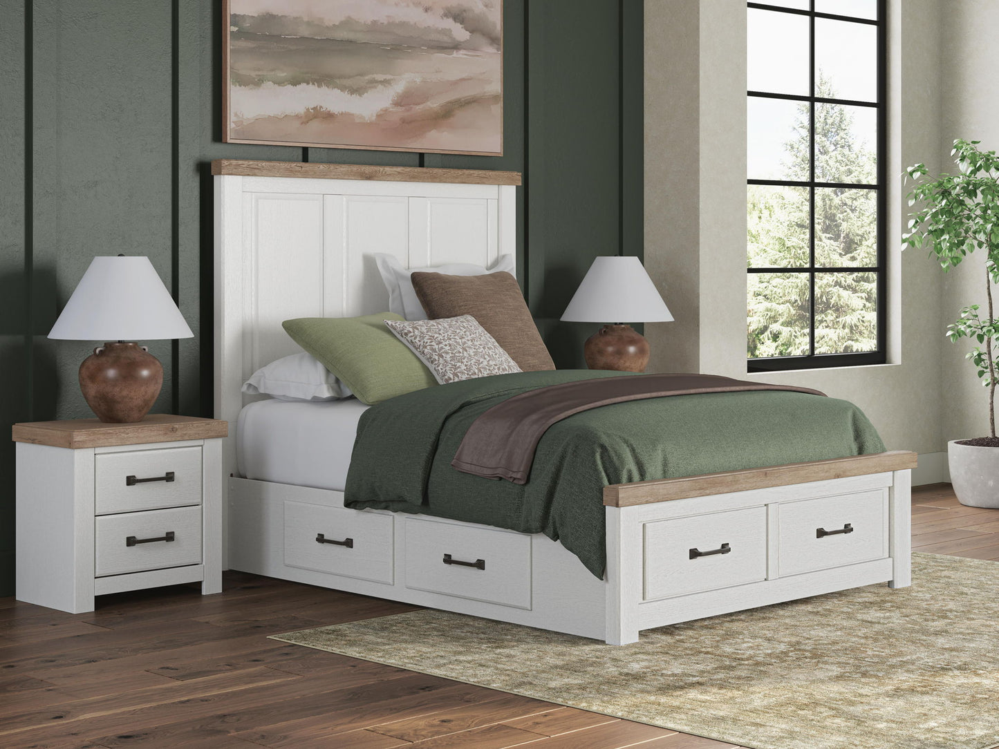Savonport - Panel Storage Bed