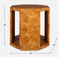 Indus - Side Table - Burl