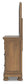 Feddinger - 5 Pc. - Queen Sleigh Storage Bed, Dresser, Mirror, Chest And Nightstand - Medium Brown