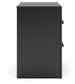 Broachmyn - 3 Pc. - Dresser And 2 Nightstands - Black / Gray