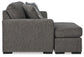 Gardiner - Sofa Chaise - Pewter