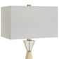 Arete - Modern Brass Table Lamp - Gold
