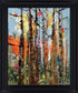 Sunlit Thicket - 28" x 34" Framed Wall Art - Green