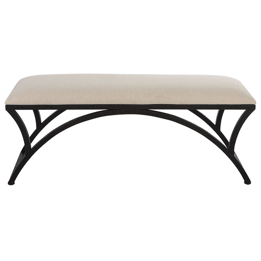 Accent Bench - Rustic Black