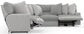 Abraxas - 5 Piece Reclining Sectional