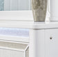 Chalanna - Dresser And Mirror - White