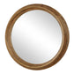 Frontier - Round Wood Mirror - Woodtone