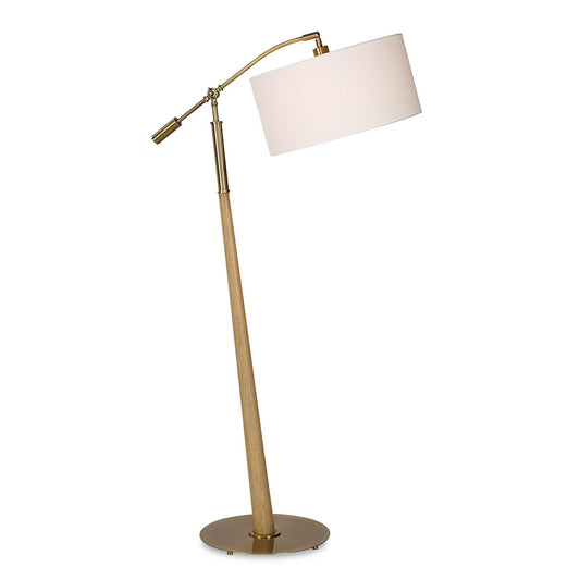 Kennett - Wooden Floor Lamp - Light Brown