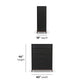 Waterfall - Drawer Chest - Black