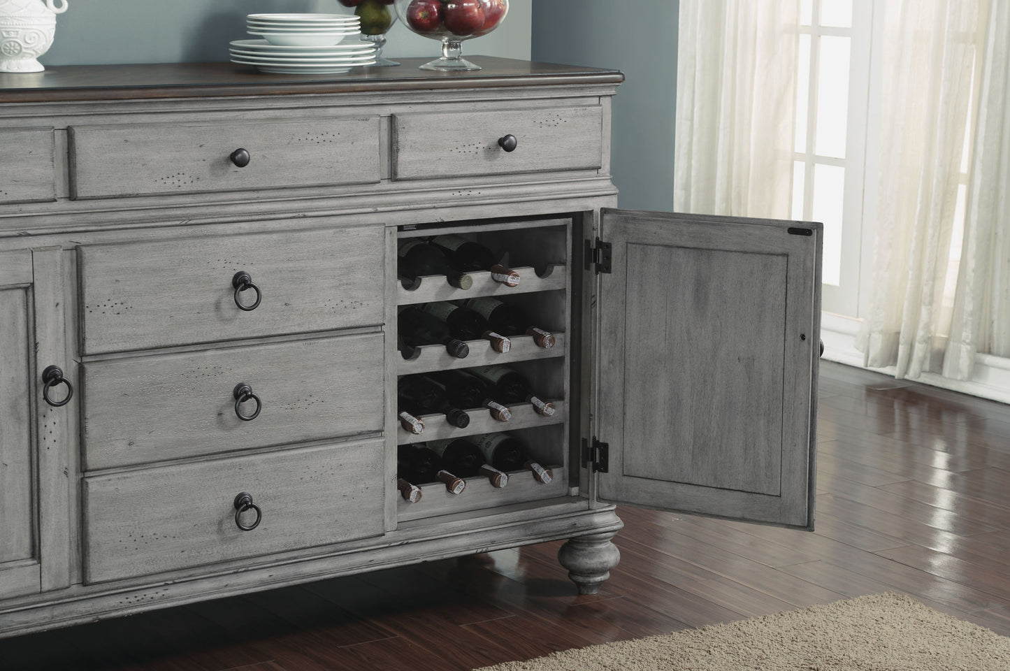 Plymouth - Buffet - Gray