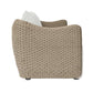 Sunset - Wicker Outdoor Sofa - Oatmeal / Oyster White
