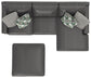 Minori - Italian Leather Sofa / Chaise And Cocktail Ottoman