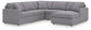 Modmax - Sectional - Granite