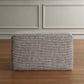 Kelce - Woven Checkered Ottoman - Brown