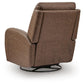 Motion-Max - Swivel Glider Power Recliner - Saddle