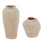Shadow Play - Indoor-Outdoor Vases (Set of 2) - Buff
