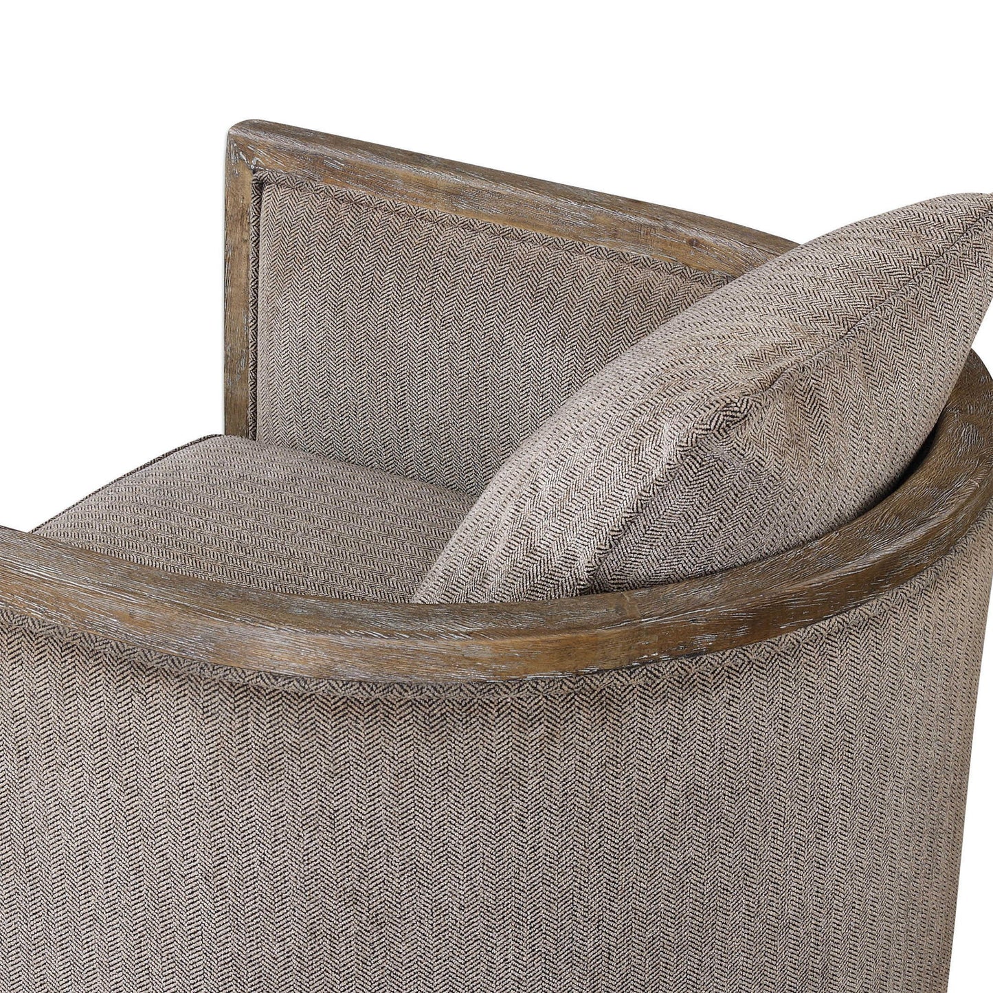 Viaggio - Chenille Accent Chair - Gray