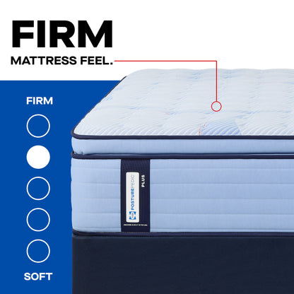 Posturepedic Plus - Keyport Euro Pillow Top Firm