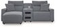 Modmax II - Reclining Sectional - Salt And Pepper