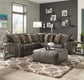 Denali - Italian Leather Match Sectional
