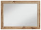 Hyanna - Bedroom Mirror - Tan Brown