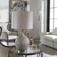 Hedera - Textured Table Lamp - Ivory