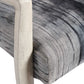 Watercolor - Chenille Accent Chair - Gray