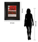 Sumptuous Red By Jasmin Zara Copley - Framed Print Wall Art - Red