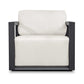 Remsen - Outdoor Lounge Chair - Black / Oyster