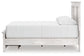 Makidern - Panel Storage Bed With Storage Footboard