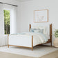 Verona - Queen Upholstered Bed - White