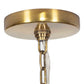 Tauranga - Seagrass 5 Light Pendant - Light Brown