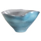 Blue Crest - Ceramic Bowl - Blue