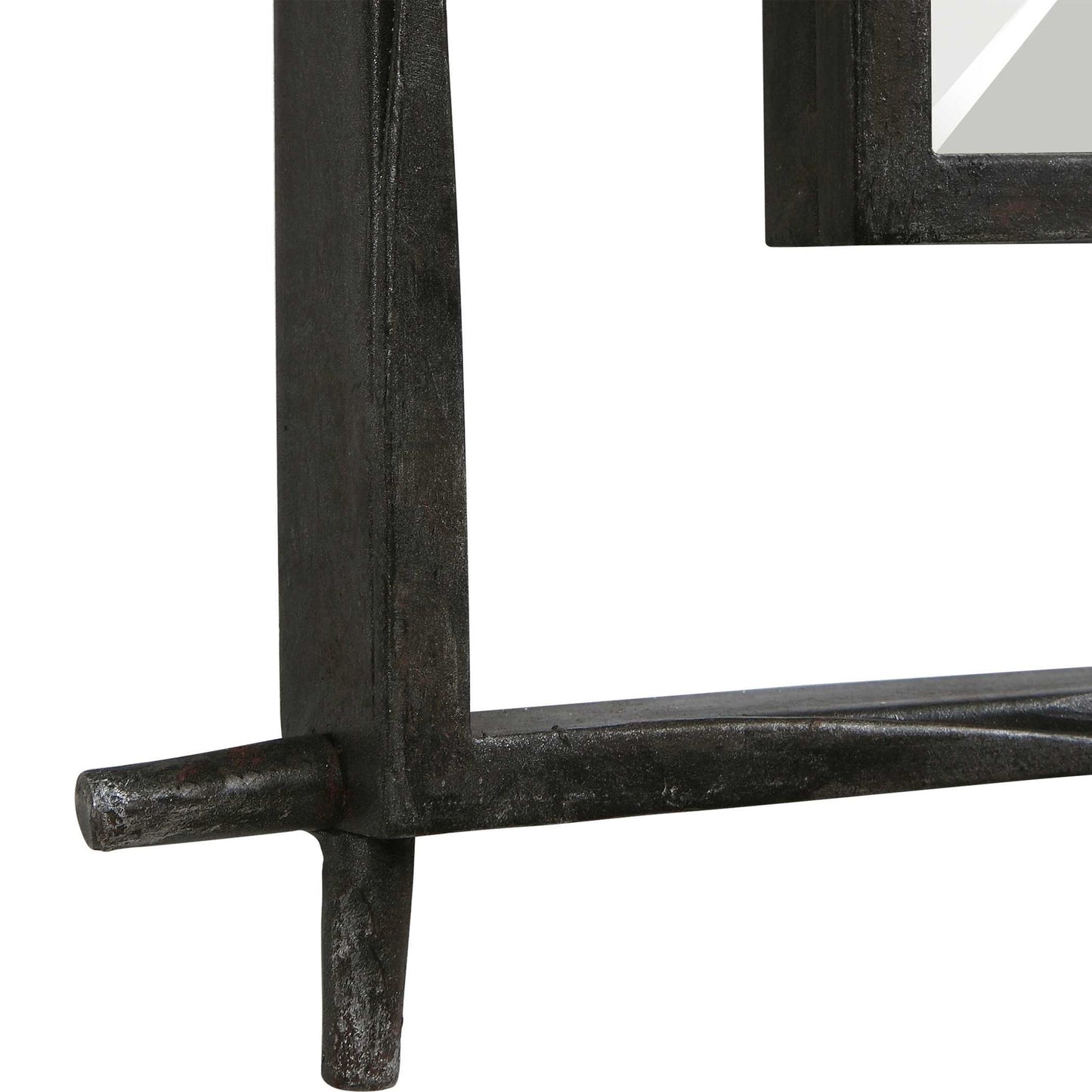 Ironworks - Industrial Mirror - Black