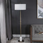 Minette - Mid-Century Floor Lamp - Gold