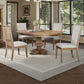 Haven Hills - Optional 5 Piece Pedestal Table Set - Camel Beige