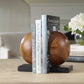 Teak And Noir - Bookends (Set of 2) - Light Brown