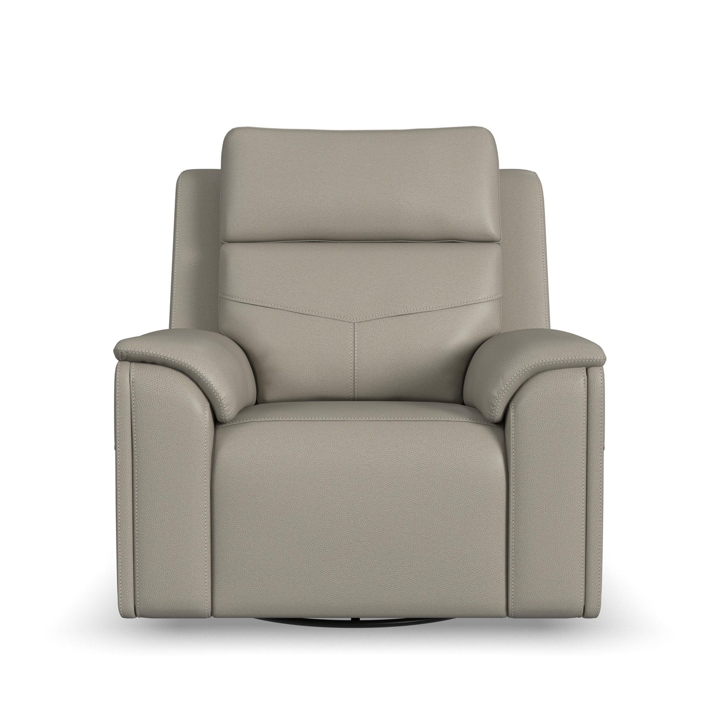 Vernon - Power Swivel Gliding Recliner With Power Headrest, Lumbar, Heat & Massage