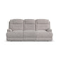 Zecliner Zofa - Power Sleep Sofa With Power Headrests & Lumbar - Dove