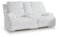 Rhines Falls - 2 Pc. - Power Reclining Sofa And Loveseat - Alloy