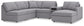 Modmax - Sectional - Granite