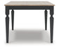 Brenkerton - Rectangular Dining Room Table - Grayish Brown / Black