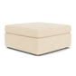Sky - Fabric Stationary Square Cocktail Ottoman