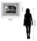 The Counrty Inn By Saunders B. Mirrored Frame - Dark Gray