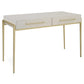 Jewel - Modern White Desk