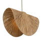 Bend - 1 Light Raffia Pendant - Light Brown
