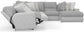 Abraxas - 6 Piece Reclining Sectional