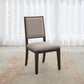 Modern Edge - Upholstered Side Chair - Caffe