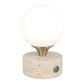 Abril - Rechargeable LED Accent Lamp - Brass,Gold